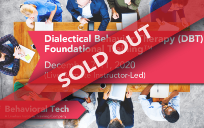 Dialectical Behavior Therapy Foundational Training (SOLD OUT)