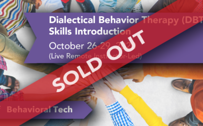 DBT Skills: Introduction (SOLD OUT)