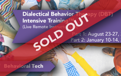 Dialectical Behavior Therapy Intensive Training (Sold Out!)