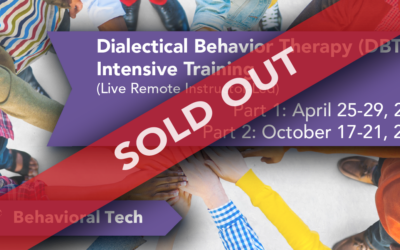 Dialectical Behavior Therapy Intensive Training (Sold Out!)