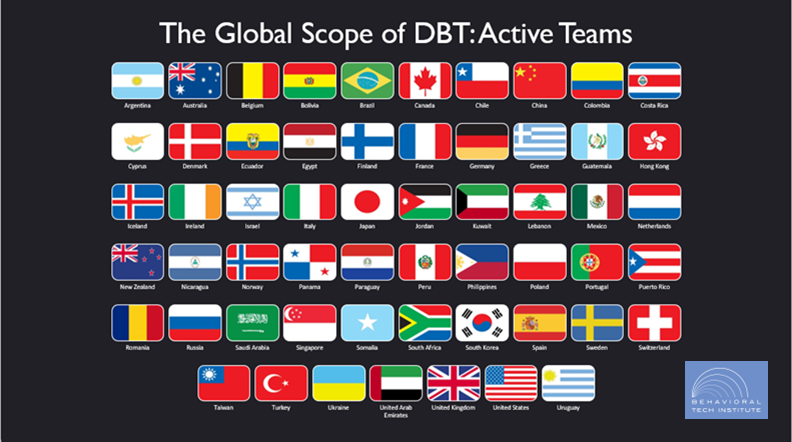 World Map of DBT reach
