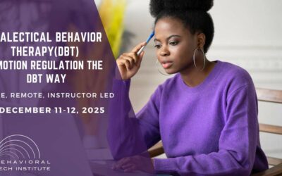 Emotion Regulation the DBT Way